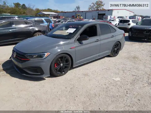 2021 Volkswagen Jetta Gli 2.0T Autobahn/2.0T S VIN 3VW6T7BU4MM086312 фото 3