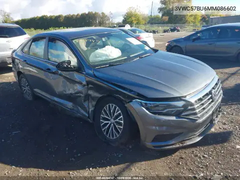 3VWC57BU6MM086602 — 2021 Volkswagen Jetta, Передняя часть, фото до ремонта