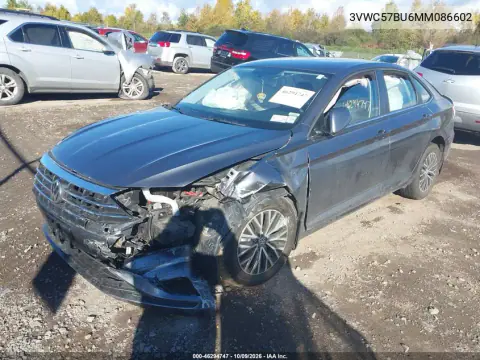 2021 Volkswagen Jetta 1.4T R-Line/1.4T S/1.4T Se VIN 3VWC57BU6MM086602 фото 2