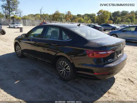 2021 Volkswagen Jetta 1.4T R-Line/1.4T S/1.4T Se VIN 3VWC57BU8MM093552 фото 3