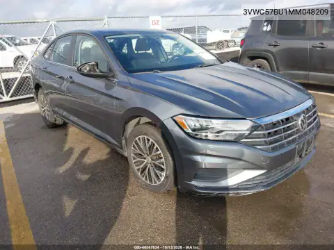 3VWC57BU1MM048209 — 2021 Volkswagen Jetta, Повреждения со всех сторон, фото до ремонта