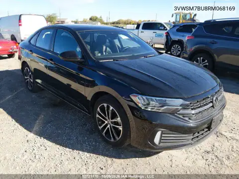 3VWSM7BU8RM068169 — 2024 Volkswagen Jetta, Левый бок, фото до ремонта