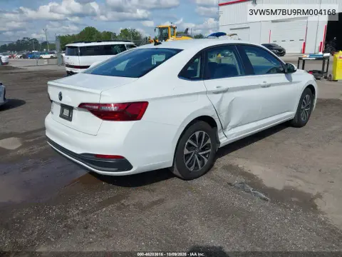 2024 Volkswagen Jetta 1.5T S VIN 3VW5M7BU9RM004168 фото 5