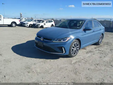 2025 Volkswagen Jetta Se VIN 3VWEX7BU2SM089853 фото 3