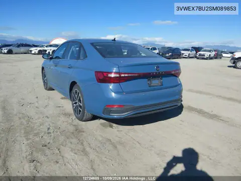 2025 Volkswagen Jetta Se VIN 3VWEX7BU2SM089853 фото 4