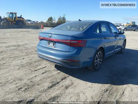 2025 Volkswagen Jetta Se VIN 3VWEX7BU2SM089853 фото 5