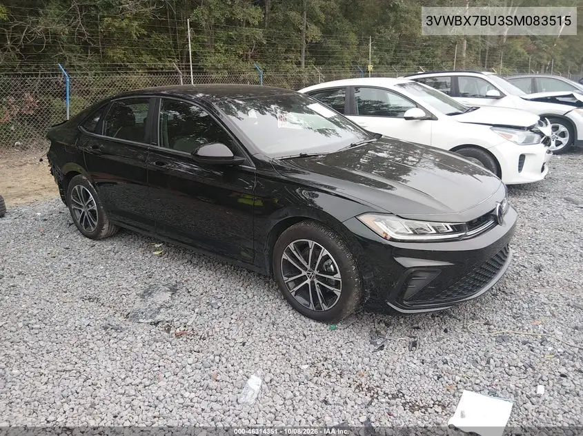 2025 Volkswagen Jetta 1.5T Sport VIN 3VWBX7BU3SM083515 фото 2