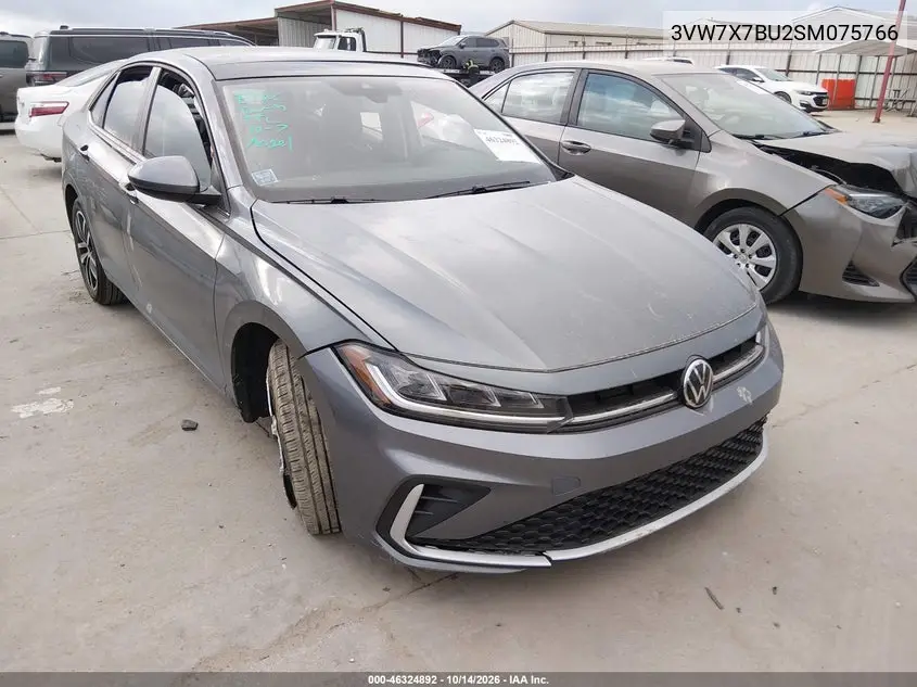 3VW7X7BU2SM075766 Volkswagen Jetta 2025 — повреждение Не указано, фото до ремонта