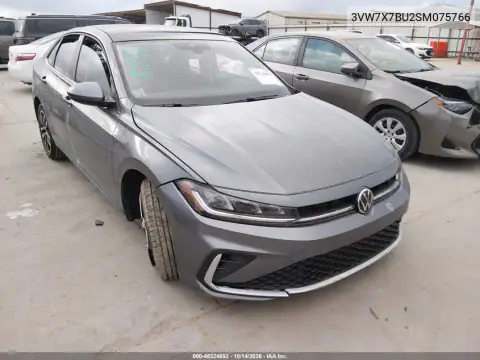 3VW7X7BU2SM075766 — 2025 Volkswagen Jetta, Не указано, фото до ремонта
