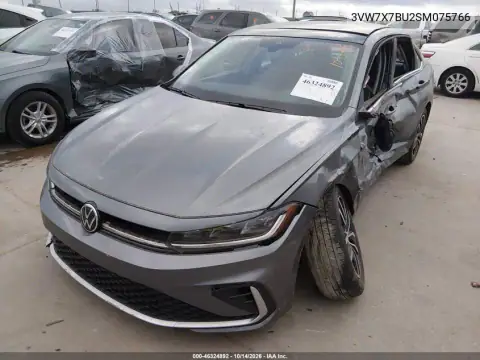 3VW7X7BU2SM075766 — 2025 Volkswagen Jetta, фото 2 с аукциона IAAI, Не указано