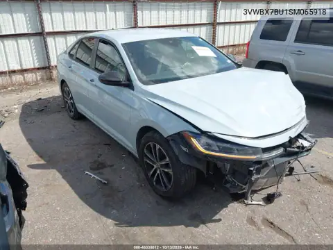 3VWBX7BU1SM065918 — 2025 Volkswagen Jetta, Передняя часть, фото до ремонта
