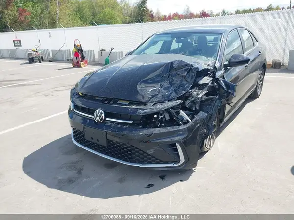 3VWCW7BU0TM072402 — 2026 Volkswagen Jetta, фото 2 с аукциона IAAI 29.09.2026, Передняя часть