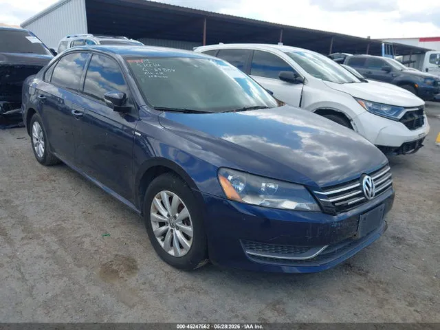 2014 Volkswagen Passat 1.8t Wolfsburg Edition VIN 1VWAT7A37EC108440 фото 1