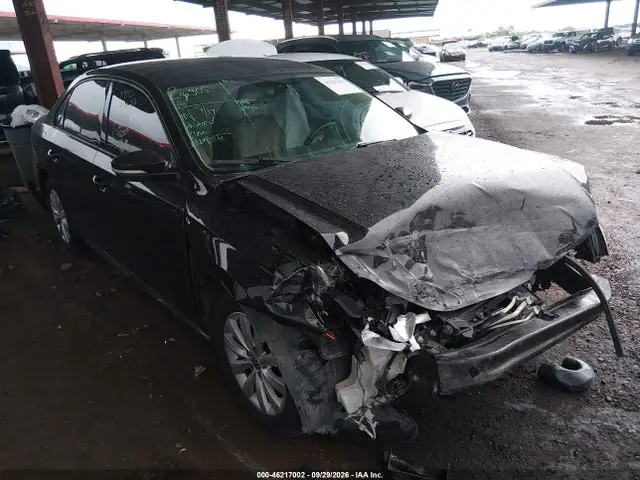 1VWAT7A32FC057544 — 2015 Volkswagen Passat 1.8T Wolfsburg Edition, Передняя часть (Front End), фото до ремонта
