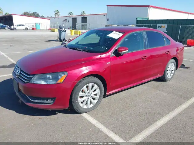 2015 Volkswagen Passat 1.8t Wolfsburg Edition VIN 1VWAT7A32FC056667 фото 2