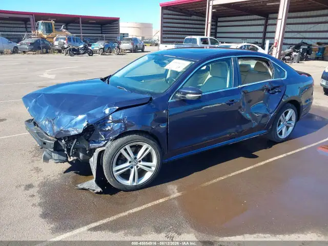 2014 Volkswagen Passat 2.0l Tdi Se VIN 1VWBN7A36EC085814 фото 2