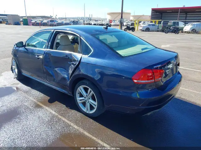 2014 Volkswagen Passat 2.0l Tdi Se VIN 1VWBN7A36EC085814 фото 3