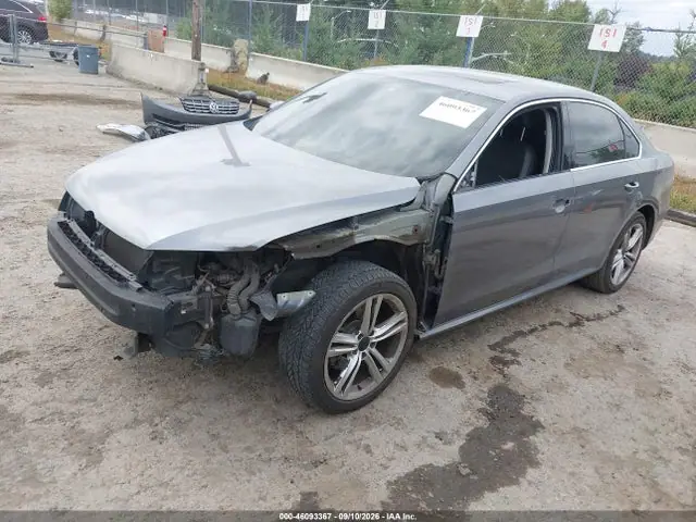 1VWBV7A30FC045858 — 2015 Volkswagen Passat 2.0L Tdi SE, фото 2 с аукциона IAAI 14.10.2026, Передняя часть