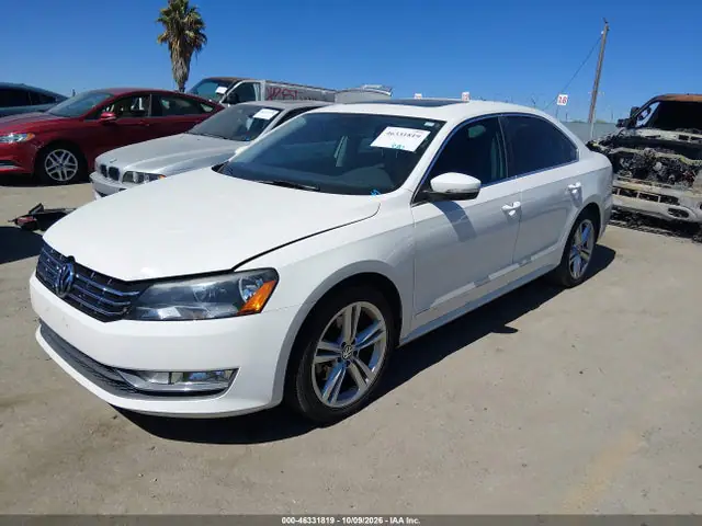 1VWCN7A30EC093458 — 2014 Volkswagen Passat 2.0L Tdi SEL Premium, фото 2 с аукциона IAAI 14.10.2026, Естественный износ