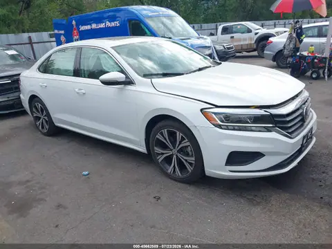1VWSA7A30MC000962 — 2021 Volkswagen Passat 2.0T SE, Левый бок (Left Side), фото до ремонта