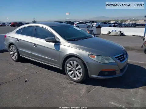 2010 Volkswagen Cc Sport VIN WVWMP7AN5AE551397 фото 2