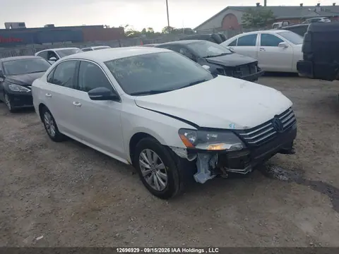 1VWAH7A38EC043762 — 2014 Volkswagen Passat S, Передняя часть (Front), фото до ремонта