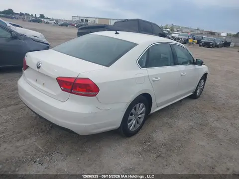 2014 Volkswagen PASSAT S VIN 1VWAH7A38EC043762 фото 4