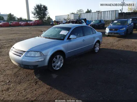 2005 Volkswagen Passat Gls Tdi VIN WVWAE63B35E026513 фото 3