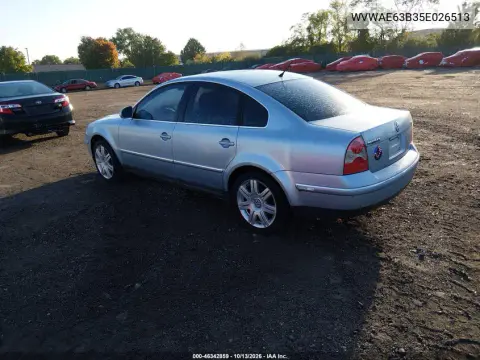 2005 Volkswagen Passat Gls Tdi VIN WVWAE63B35E026513 фото 4