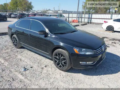 1VWCN7A34EC062391 — 2014 Volkswagen Passat, Естественный износ, фото до ремонта