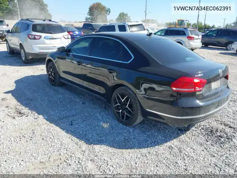 2014 Volkswagen Passat 2.0L Tdi Sel Premium VIN 1VWCN7A34EC062391 фото 4