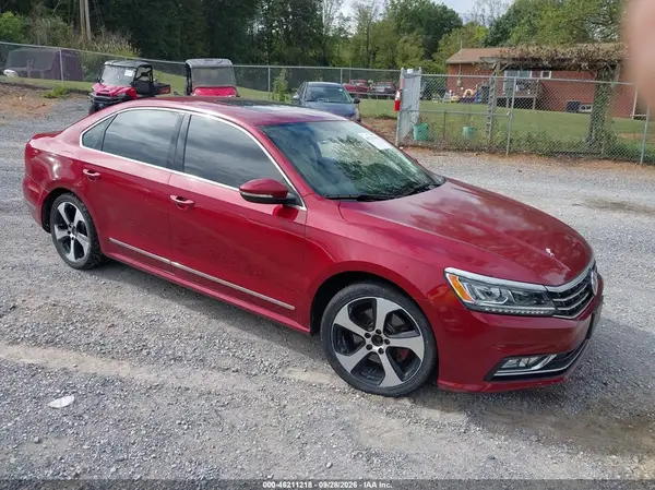 1VWBS7A31GC059438 — 2016 Volkswagen Passat, Задняя часть (Rear), фото до ремонта