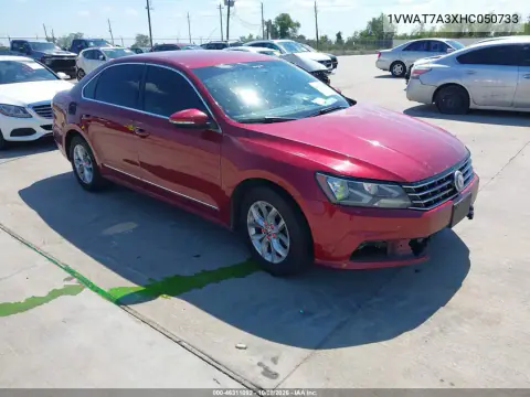 2017 Volkswagen Passat 1.8T S VIN 1VWAT7A3XHC050733 фото 2