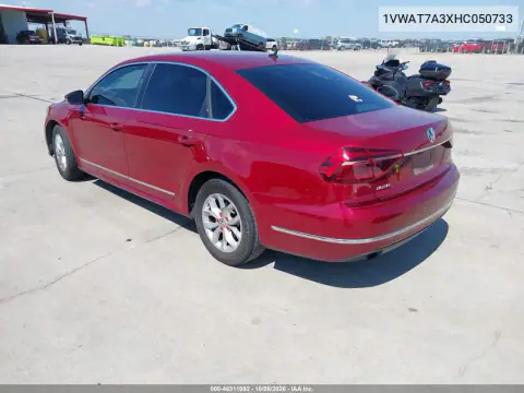 2017 Volkswagen Passat 1.8T S VIN 1VWAT7A3XHC050733 фото 4