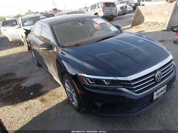 1VWSA7A31LC006655 — 2020 Volkswagen Passat, Задняя часть (Rear), фото до ремонта