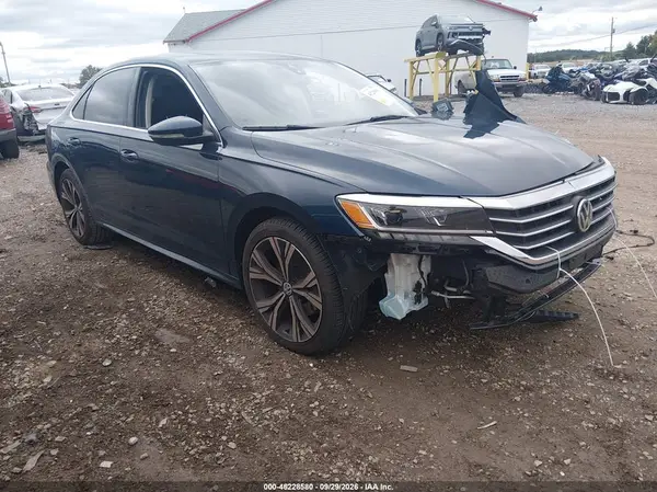 1VWCA7A36LC023794 — 2020 Volkswagen Passat, Передняя часть (Front End), фото до ремонта