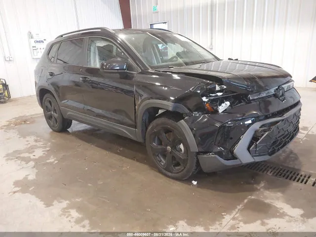 2025 Volkswagen Taos 1.5t Se Black VIN 3VV2C7B29SM003245 фото 1