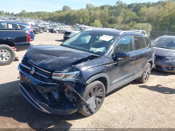 3VV4X7B28RM123349 — 2024 Volkswagen TAOS, фото 2 с аукциона IAAI, Передняя часть