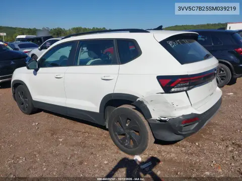 2025 Volkswagen Taos 1.5T S VIN 3VV5C7B25SM039219 фото 4