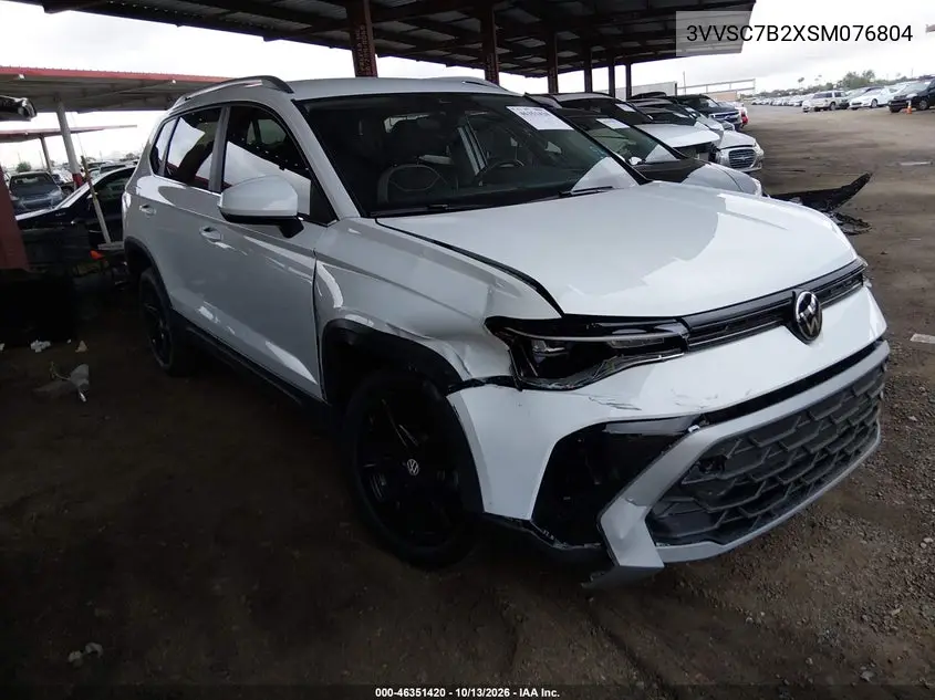3VVSC7B2XSM076804 — 2025 Volkswagen TAOS, фото 2 с аукциона IAAI, Передняя часть