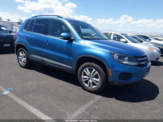2017 Volkswagen Tiguan 2.0t/2.0t S VIN WVGBV7AX4HK026661 фото 1