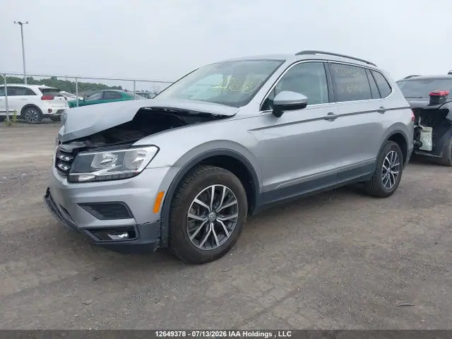 2020 Volkswagen Tiguan Comfortline/iq Drive VIN 3VV2B7AX6LM169191 фото 2