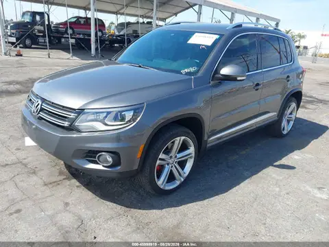 2014 Volkswagen Tiguan R-line VIN WVGAV3AX0EW546428 фото 2
