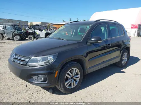 2014 Volkswagen Tiguan S/se/sel/r-line VIN WVGJV3AX1EW529248 фото 2