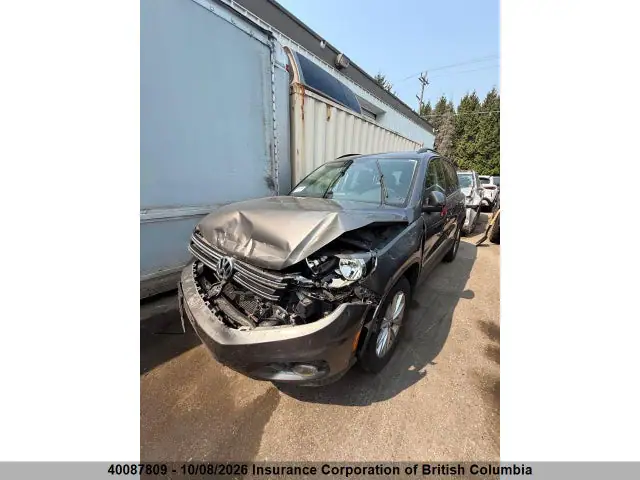 WVGJV3AX3EW597079 — 2014 Volkswagen Tiguan S/SE/SEL/R-Line, фото 2 с аукциона IAAI 14.10.2026, Передняя часть
