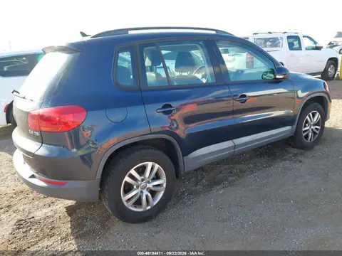 2015 Volkswagen TIGUAN S VIN WVGAV7AXXFW599498 фото 4