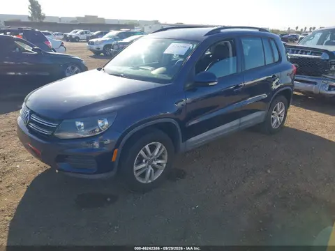 2016 Volkswagen TIGUAN S VIN WVGAV7AX8GW544386 фото 2