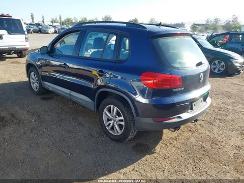 2016 Volkswagen TIGUAN S VIN WVGAV7AX8GW544386 фото 3