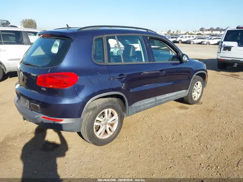 2016 Volkswagen TIGUAN S VIN WVGAV7AX8GW544386 фото 4