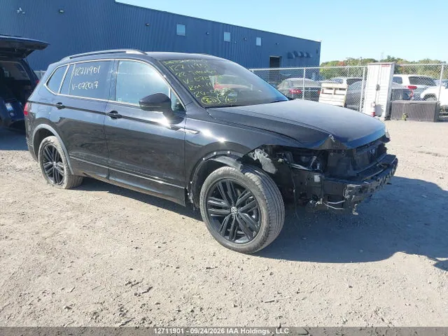 2022 Volkswagen Tiguan Se R-line Black VIN 3VV8B7AX2NM072017 фото 1